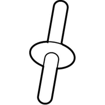 Dodge 6500911 Rocker Molding Rivet