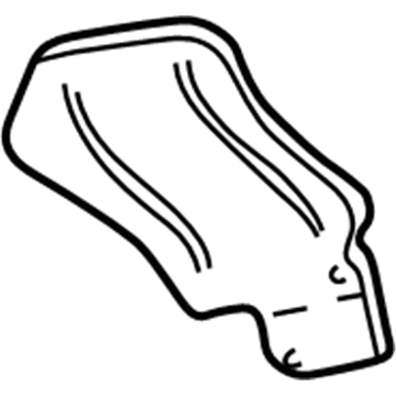 Dodge 57008125AB Heat Shield