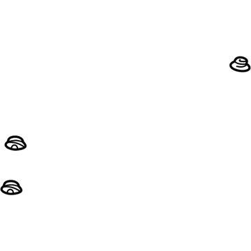 Dodge 6100055 Rear Insulator Nut