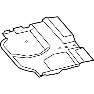 Dodge 5113267AA Underbody Shield