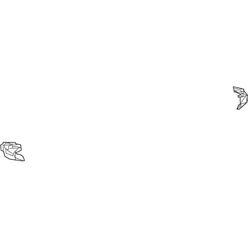 Mopar 68356522AB Outer Bracket, Rear Passenger Side Mopar 68356522AB Outer Bracket, Rear Passenger Side