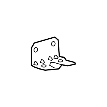 Mopar 68432116AA Center Support, Rear