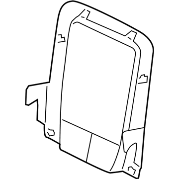Dodge 1LB331DVAA Seat Back Panel