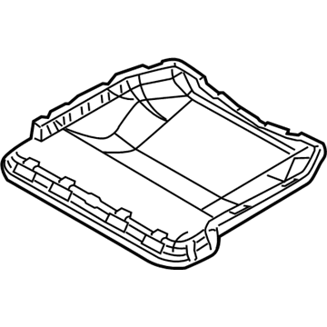 Mopar 68105127AA Seat Frame, Front Driver Side