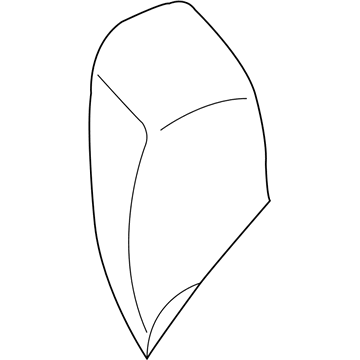 Jeep 5013637AA Mirror Glass