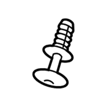 Ram 68095826AA Upper Grille Rivet