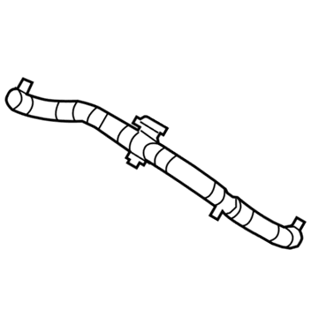 Dodge 5058997AG Upper Hose