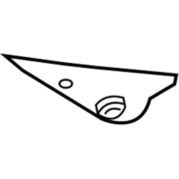 2005 Dodge Viper Weather Strip - 5043050AA