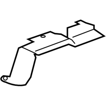 Dodge 5029318AA Heat Shield