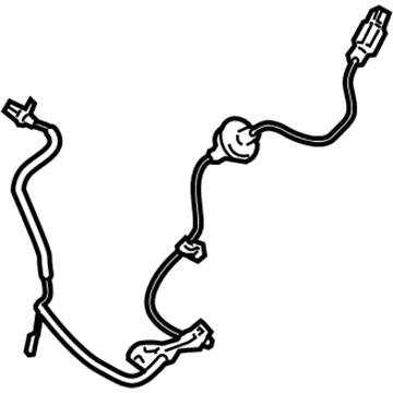 Mopar 5105064AB ABS Sensor, Rear Passenger Side