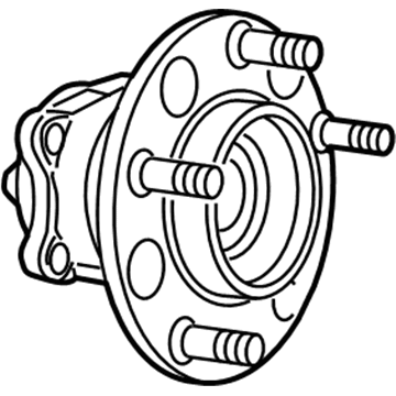 Dodge 4766719AC Hub & Bearing Assembly