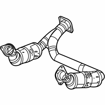 2023 Jeep Grand Wagoneer Catalytic Converter - 68444307AC