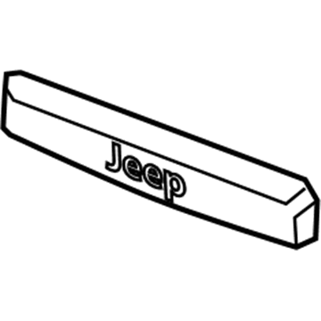 Jeep Tailgate Handle - 55369087AG