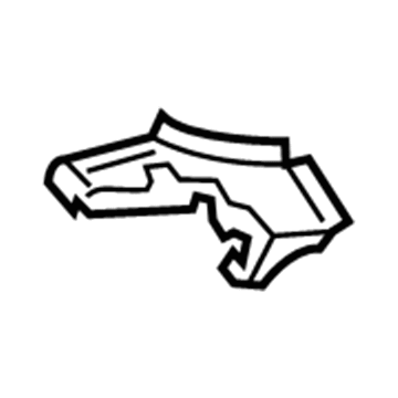 Chrysler 68232748AA Reinforcement