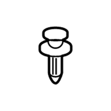 Dodge 6504521 Bumper Cover Retainer