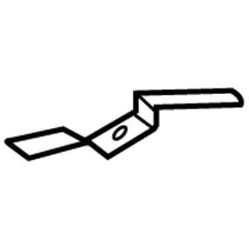 Dodge 5119269AA Bracket - Floor Pan