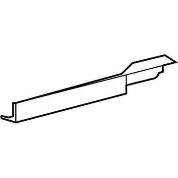 Dodge 5104158AA Sill - Side Step Well