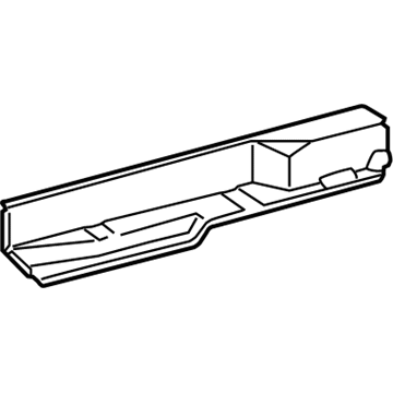 Dodge 5121457AA Sill - Side Step Well