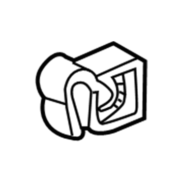 Dodge 5126041AA Instrument Panel Speaker Retainer