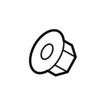 Chrysler 6512602AA Upper Control Arm Lock Nut