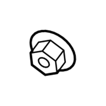 Chrysler 68374015AA Lateral Arm Nut