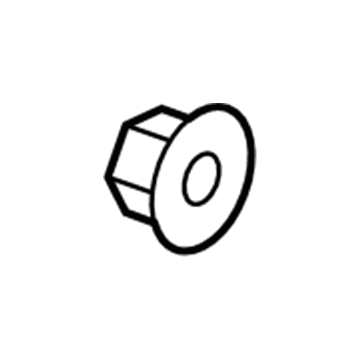 Jeep 68004878AA Muffler Shield Nut