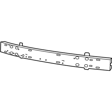 Dodge 68100209AF Impact Bar