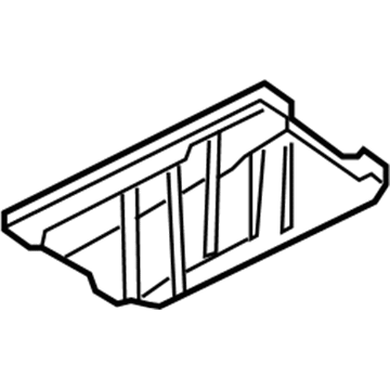 Dodge 4663938AD Oil Pan Baffle Plate