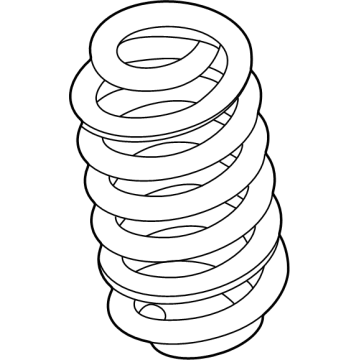 Dodge Charger Daytona Coil Springs - 68591101AA