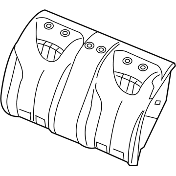 Dodge 5SG62DX9AA Seat Back Cover