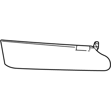 Dodge 5FA941L2AE Sunvisor