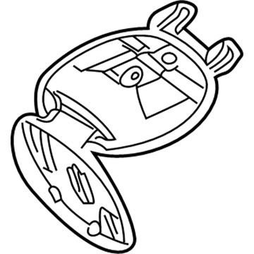 Dodge JV76TL2 Dome Lamp Assembly