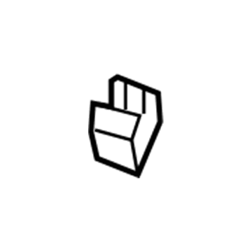 Jeep 68002742AA Rear Panel Clip