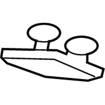 Chrysler 1BW01BD1AA Window Molding Cover