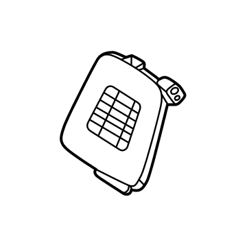 Mopar 7JX99LXHAA Microphone, Beige/Black