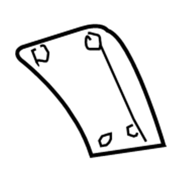 Dodge 1RP86P01AA Molding