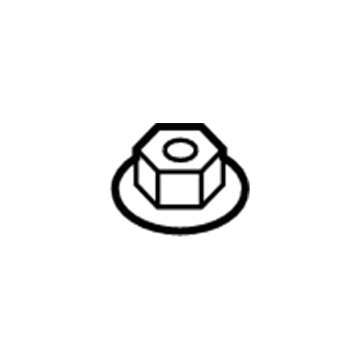 Jeep 6511458AA Gear Assembly Nut