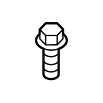 Jeep 6107196AA Heat Shield Screw