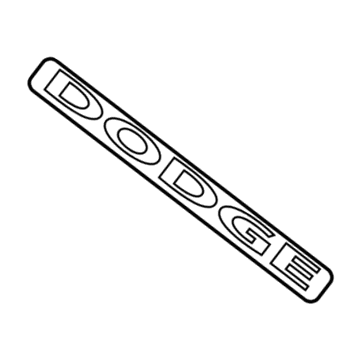Dodge Journey Emblem - 68159580AA