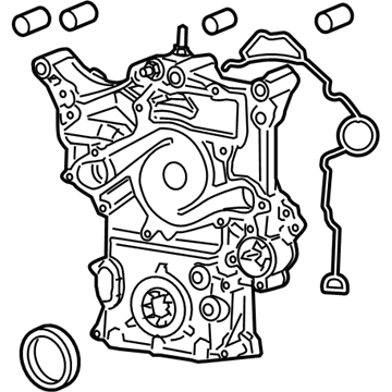 Dodge 53022195AM Timing Cover