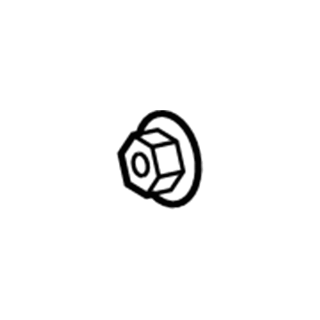 Dodge 6104716AA Transmission Support Nut