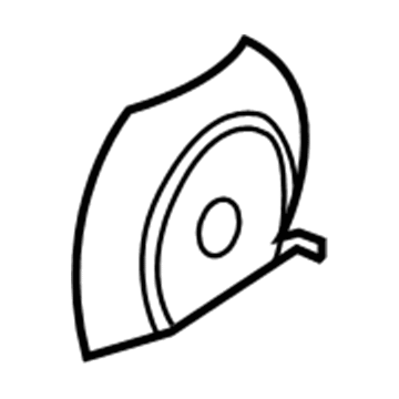 Ram 68261881AA Bracket Shield