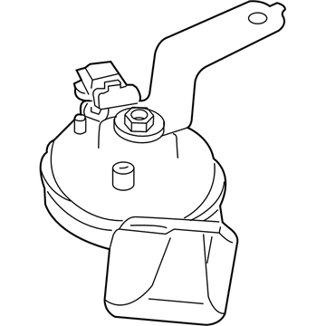 Dodge 68054454AB High Note Horn