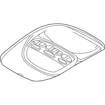 Dodge ZT731D1AA Console Assembly