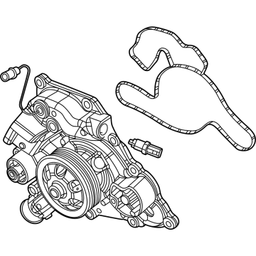 Dodge 68165882AD Water Pump
