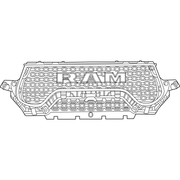 Ram 68528948AA Grille