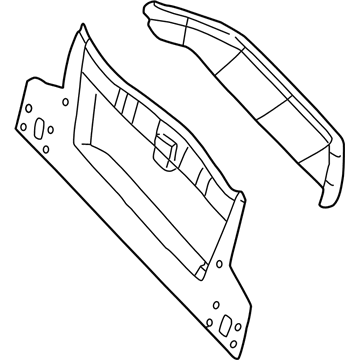 Chrysler 4575208AG Rear Body Panel