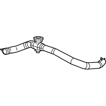 Jeep 5058172AJ Upper Hose