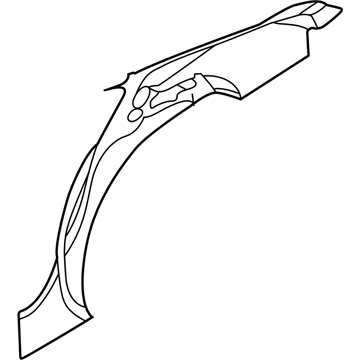 Dodge 4575006AI Inner Quarter Panel