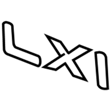 Chrysler 4805554AC Nameplate